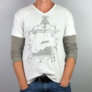 Men’s Buffalo Jeans Graphic T-shirt | Size Large